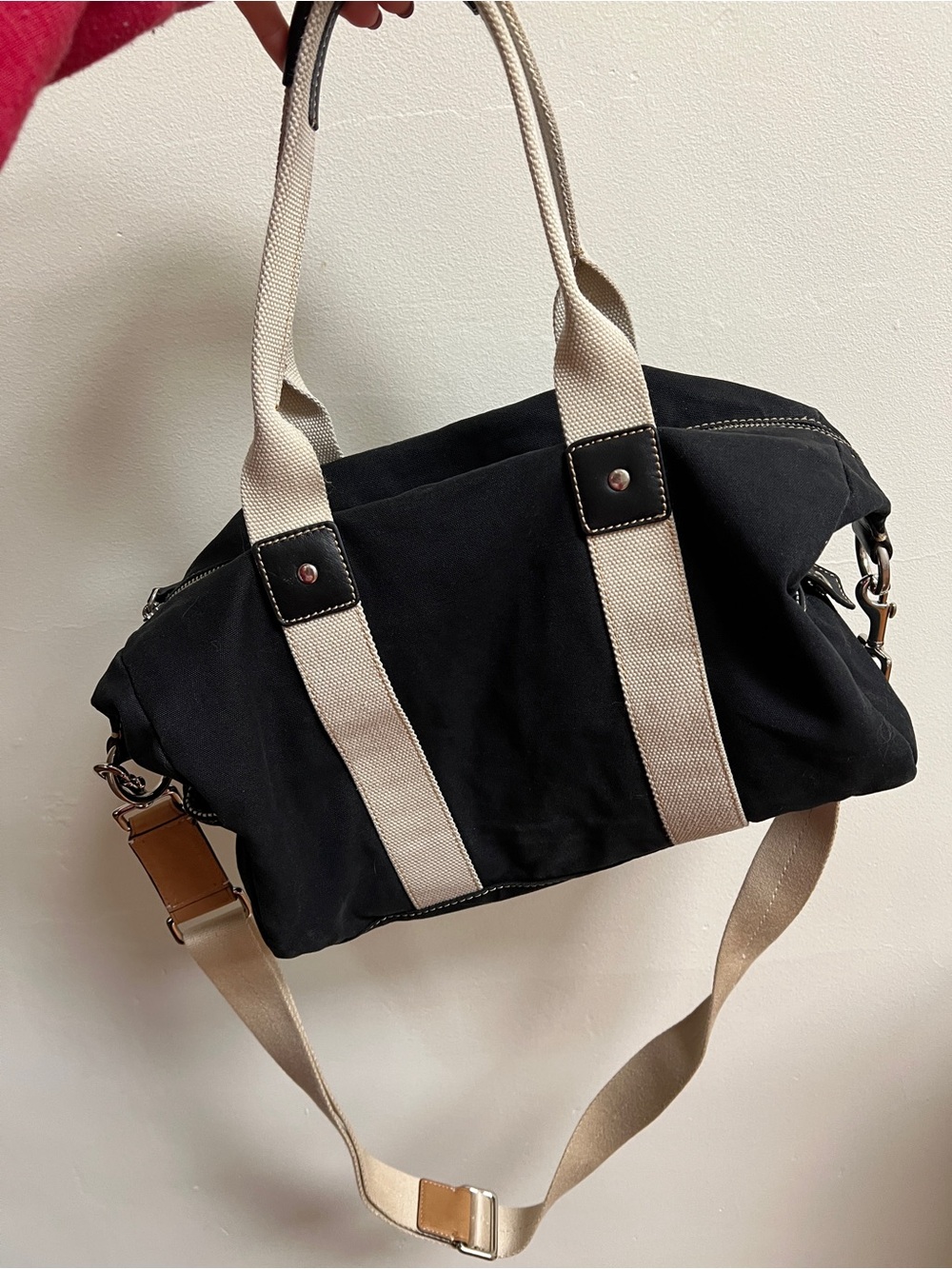 Y2K GAP weekender small duffle with crossbody strap